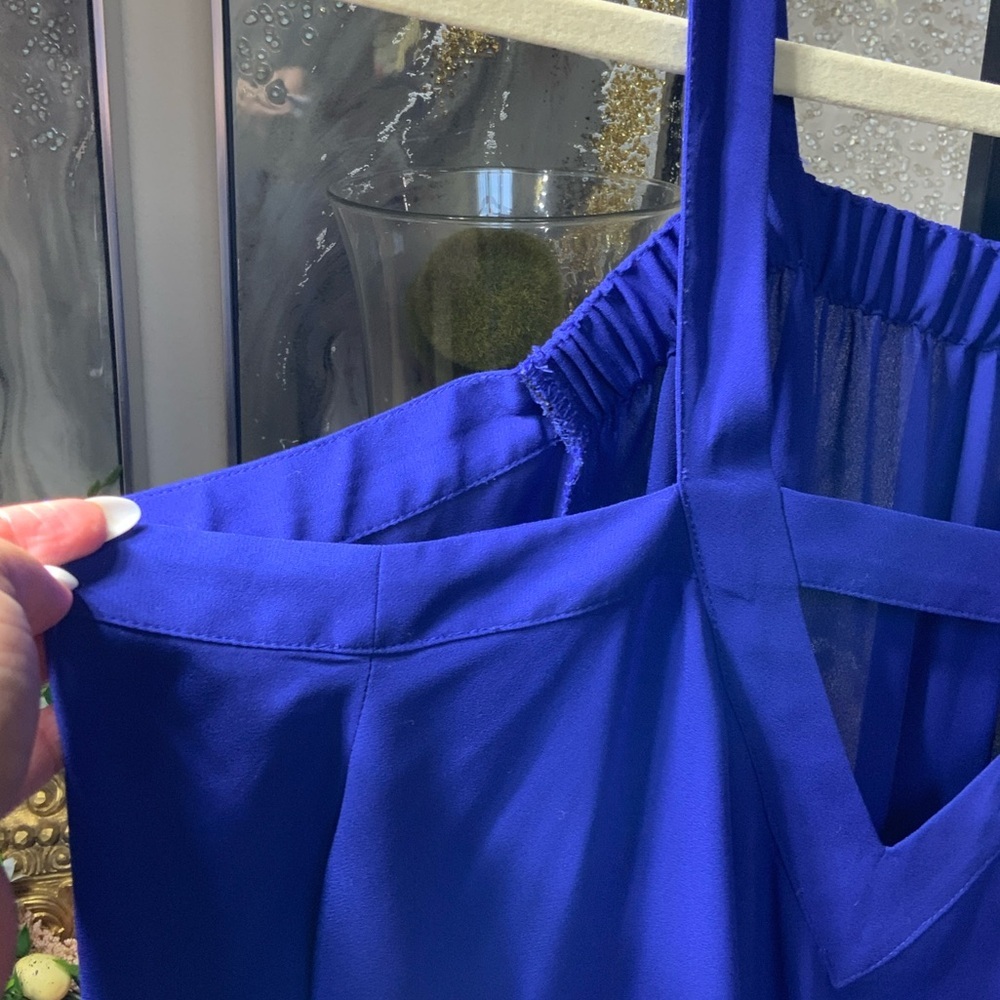 BOLD elements Royal Blue Camisole Top - Picture 6 of 8